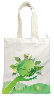 100% sacs portatifs de textile tissé de flanelle de coton pour l'ODM de client