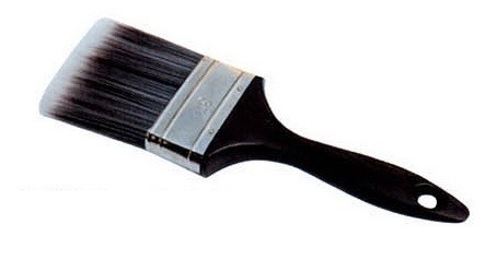 Pinceau bouilli de nettoyage de poil de polyester de brosses de peinture pour bâtiments de poignée en bois double