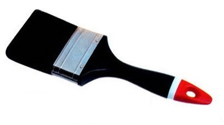 Pinceau de peinture à brosses noires à double ébullition