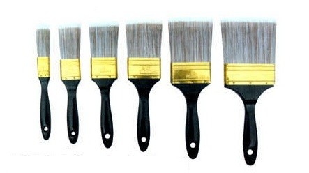 Brosse à filament synthétique à poils de 1 pouce personnalisée