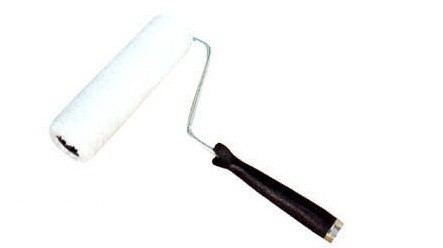 Petit somme extérieur lisse du rouleau 9mm de peinture de microfibre pour la peinture de plafond