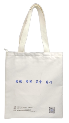 100% sacs portatifs de textile tissé de flanelle de coton pour l'ODM de client