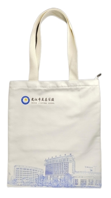 100% sacs portatifs de textile tissé de flanelle de coton pour l'ODM de client
