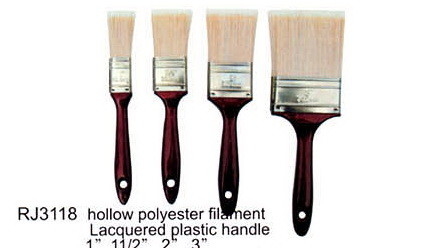 Pinceau blanc de poil pour le pinceau civil de polyester de Chambre