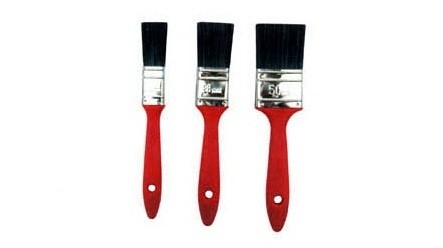 Ensemble de pinceaux plats pour maison à copeaux Filament polyester creux 38 mm