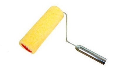 Sommeil tricoté polyacrylique de brosse de rouleau de peinture de Chambre 15mm pour le plafond