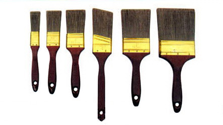Garniture en polyester à poils larges 5&quot; ensemble de pinceaux pour la peinture murale
