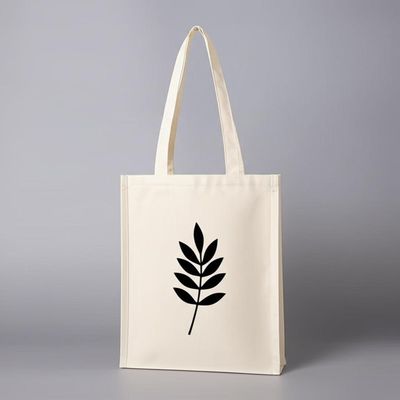 Sacs fourre-tout en tissu non tissé sérigraphiés en une seule couleur avec motif d'impression personnalisé