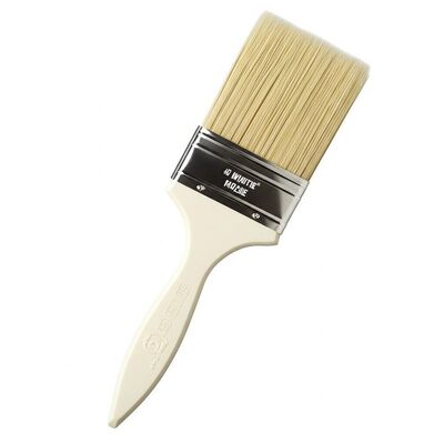 Brosse à peinture de la Maison Blanche avec poignée en plastique Protection de l'environnement Idéal pour les tâches de peinture intérieure et extérieure Fournissant une finition lisse