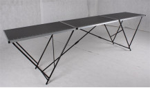 Outils de décoration de peinture portables 3M pliant la table de collage de papier peint en aluminium