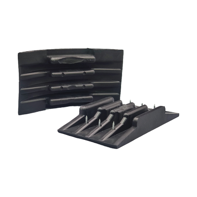 Outils de décoration de peinture personnalisés Bloc de ponçage en caoutchouc noir